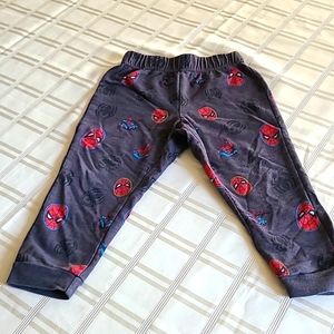 Boys spiderman sweatpants